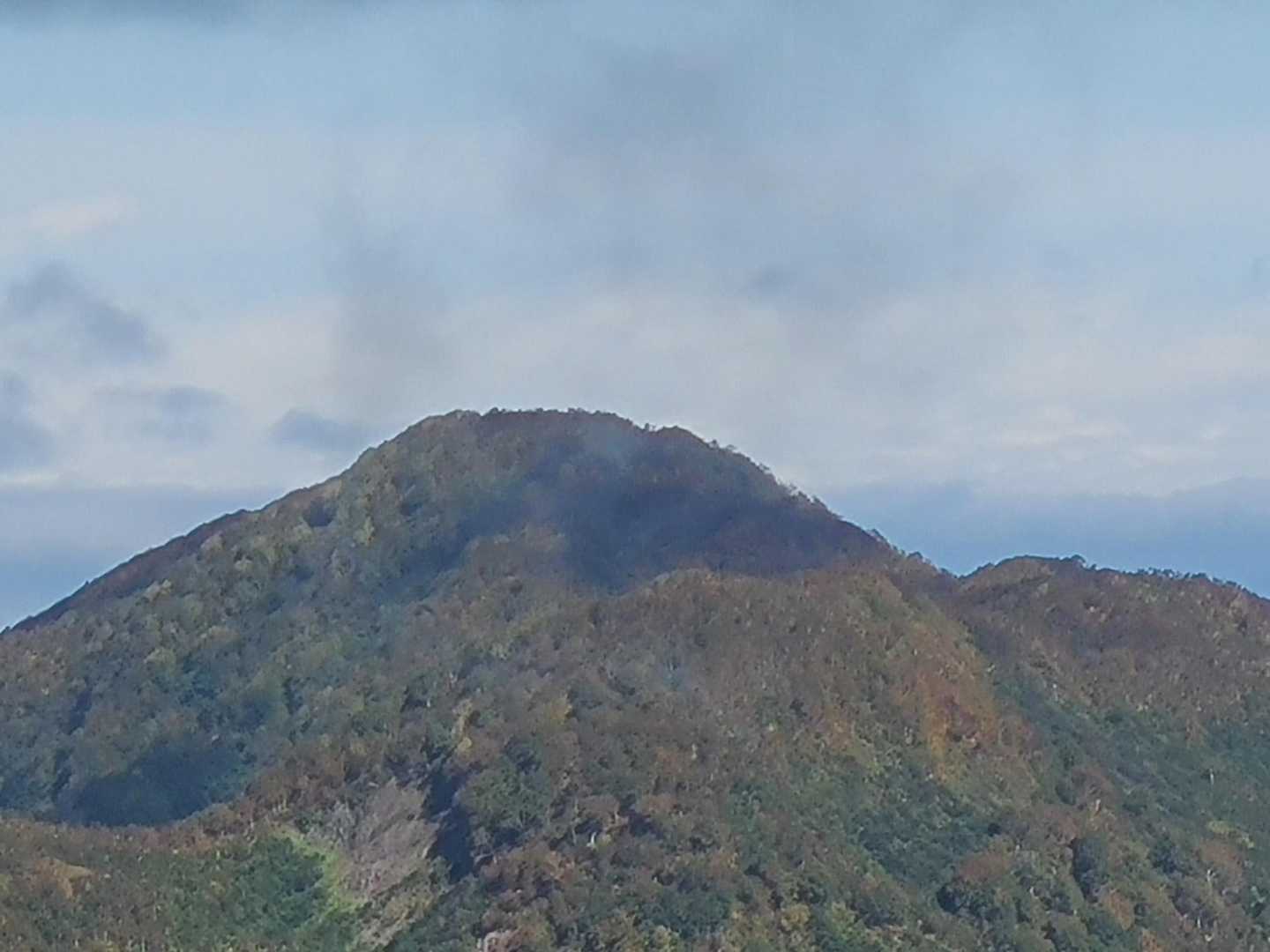 昨日は大門山の姿を見られ無かったので嬉しい〜😍
