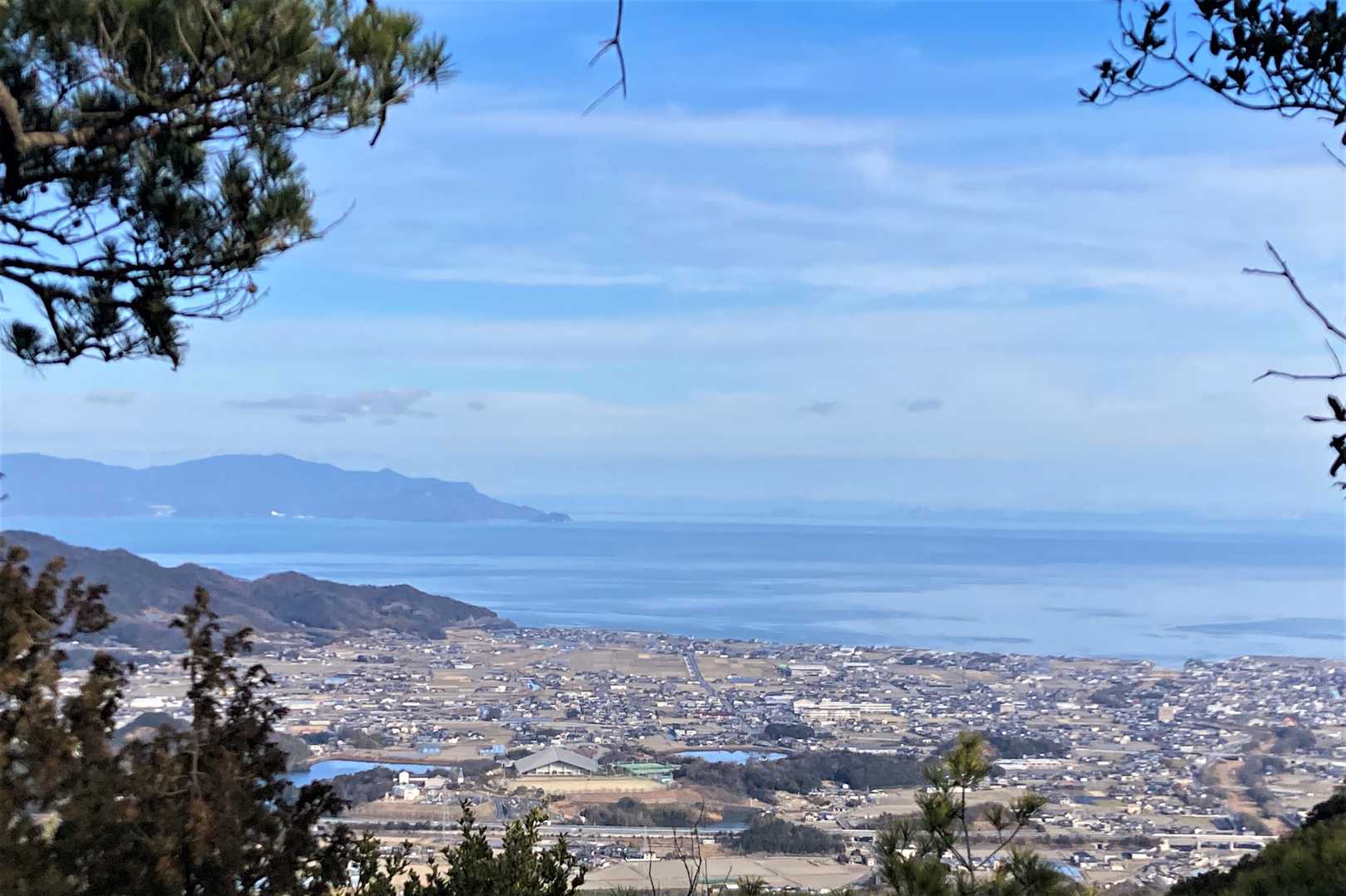 虎丸山登り口-三本松-虎丸山 周回コースの写真