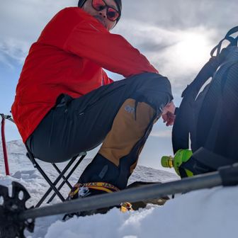 山頂風なくてゆっくり寛げた👍