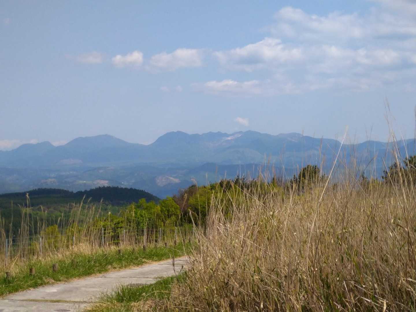 途中からの眺望7️⃣✨
久住連山方面かなぁ