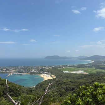 登山口から山頂まで400mくらいかな？
開けた！と思ったら絶景😍😍😍✨
最高やないですか！😚