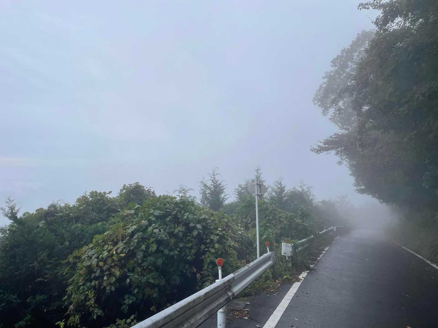 また雲の中に入ります☁️