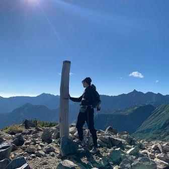 三俣蓮華岳山頂