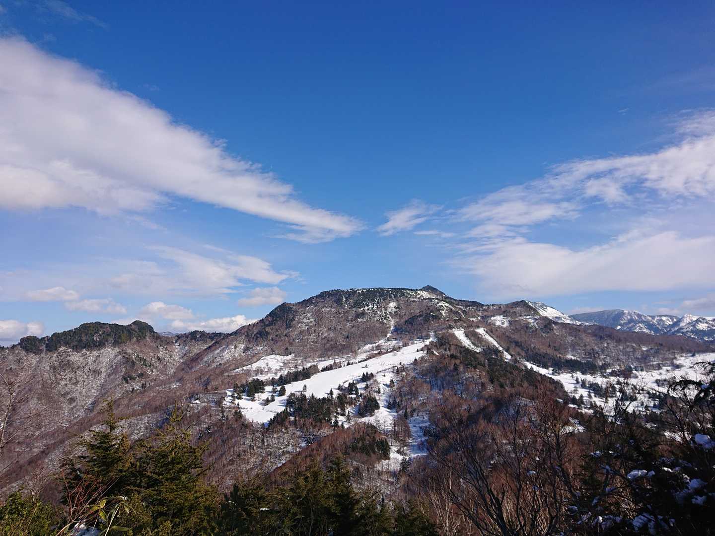 中倉山からヤマボクと笠岳を展望🎵
よく見えます🎵