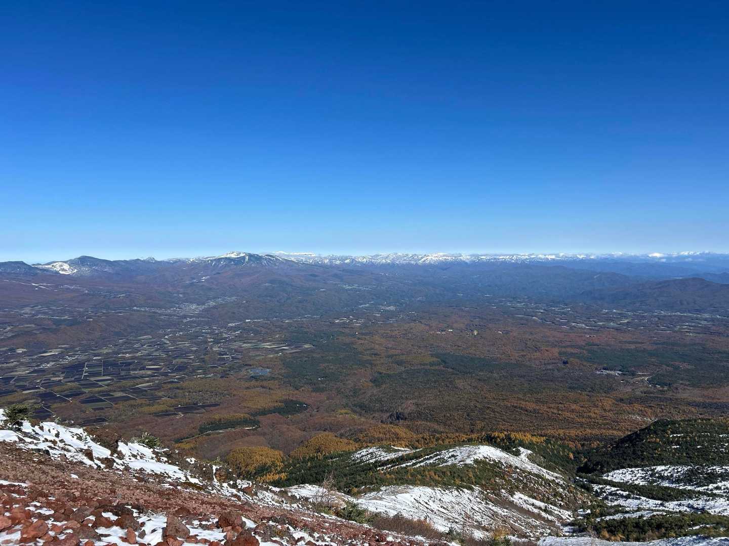 車坂峠-車坂山-黒斑山-蛇骨岳-鋸岳-Jバンド 周回コースの写真