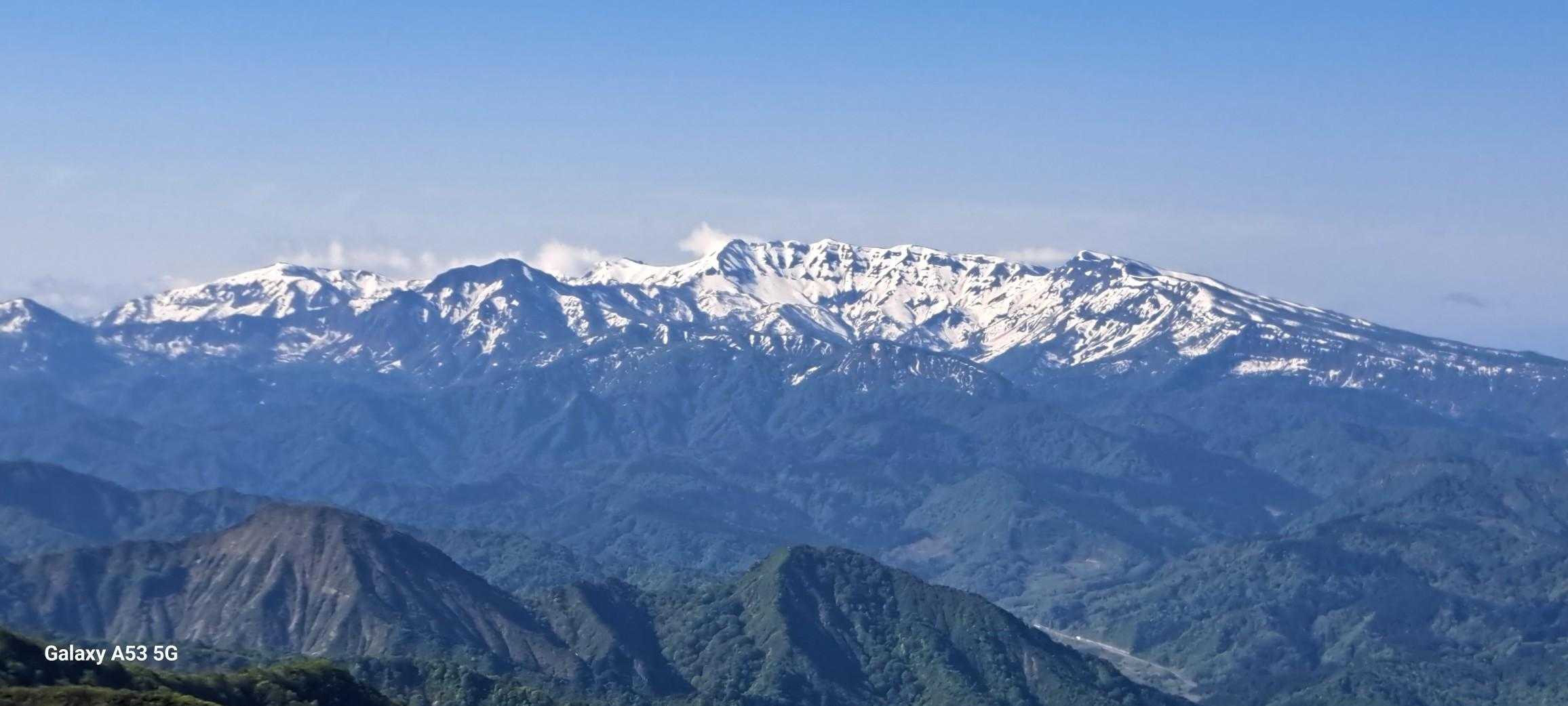 名峰　守門岳