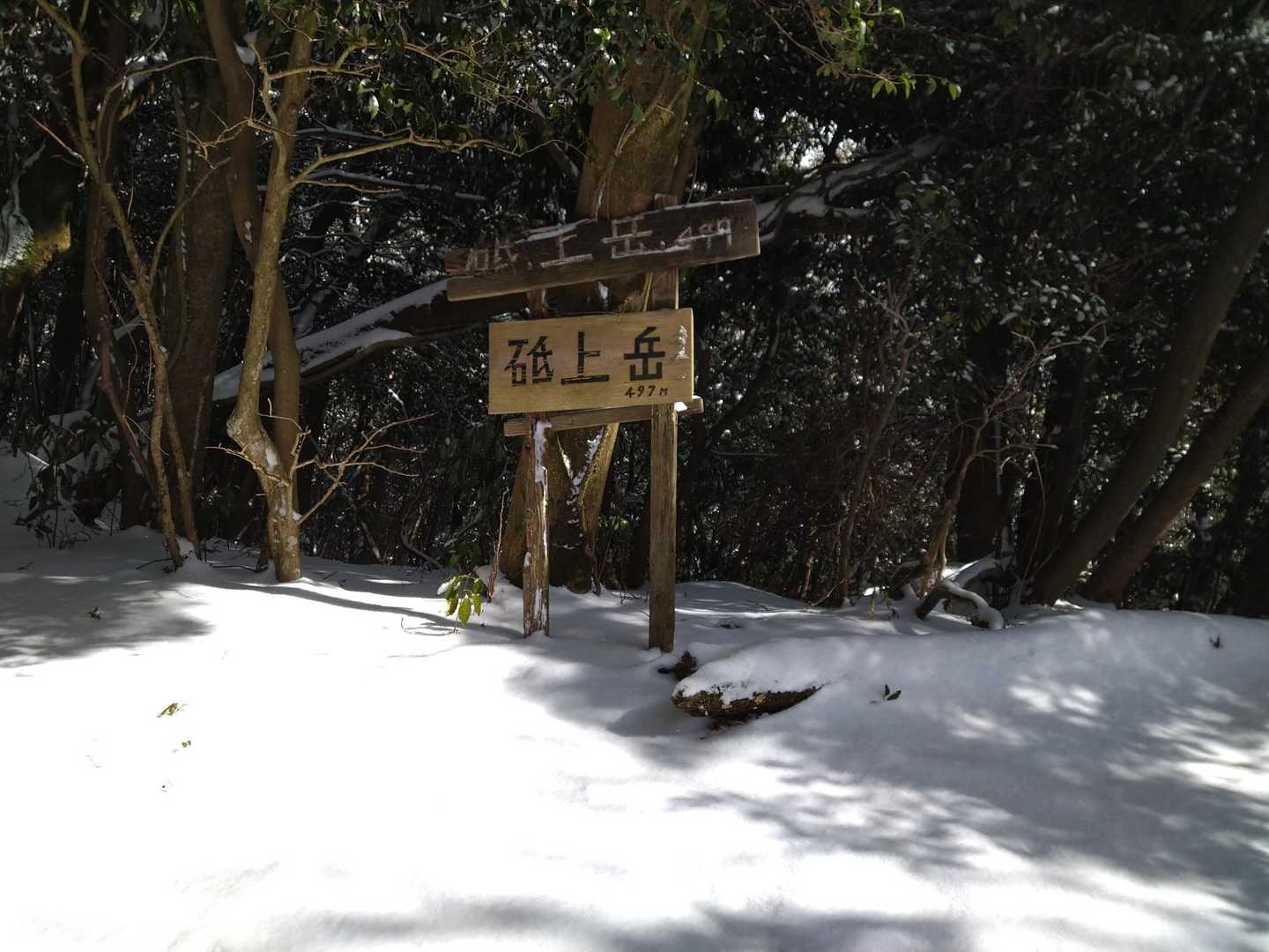 砥上岳登頂しました〜✌️