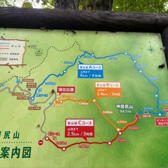登山道案内図