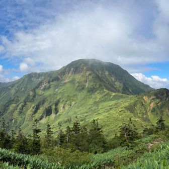 苗場山ー！！見れた！！