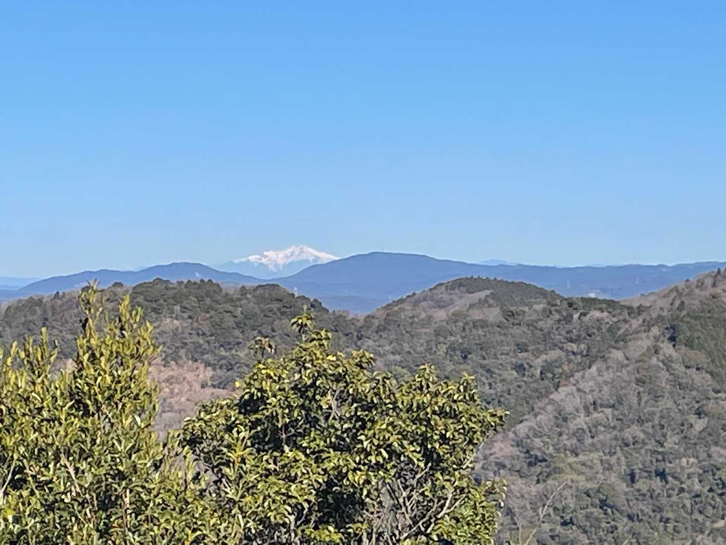 今日は、御嶽山も良く見えました。
