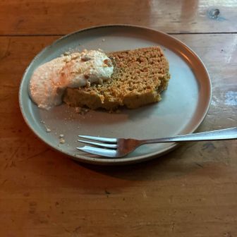 手作りキャロットケーキ