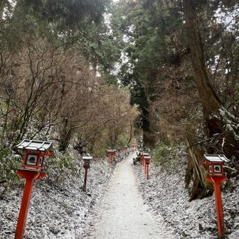 気を取り直して、葛木神社へ🥾