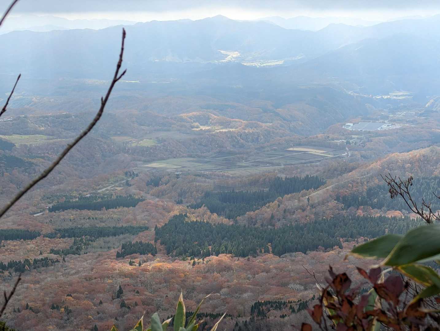 鏡ケ成キャンプ場登山口-烏ヶ山-新小屋峠 周回コースの写真