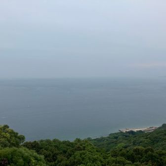鉢伏山上駅展望台から