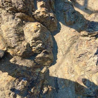 四ツ辻には、この様な
岩🪨の高台があり、何故ここに！
不思議な高台です。