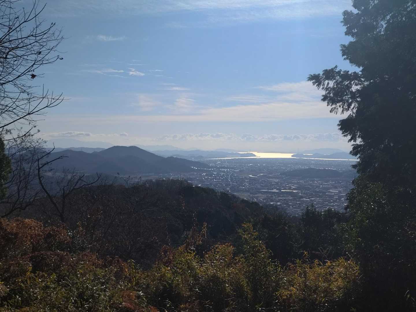 瀬戸内海見えた✨