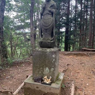松沢山には聖観音が祀られてましたが、詳細は不明