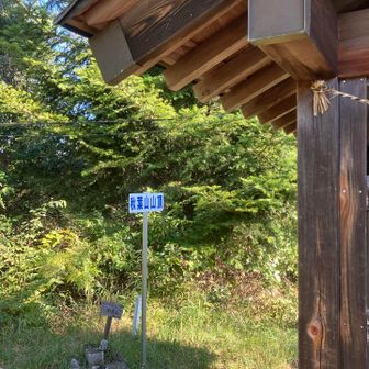 秋葉山の山頂。神社がある。
秋葉神社と言えば山岳信仰と火伏の秋葉大権現で、秋葉山は日本各地にある。
お参りして、いったん下山。