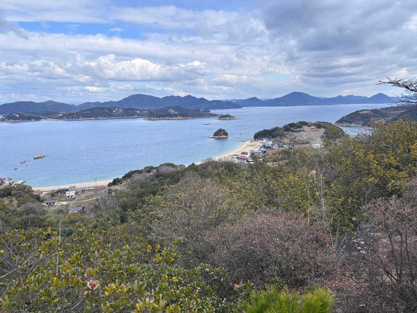 島トレッキングコース入口-応神山-立石山-飛龍大神-陸軍軍 縦走コースの写真