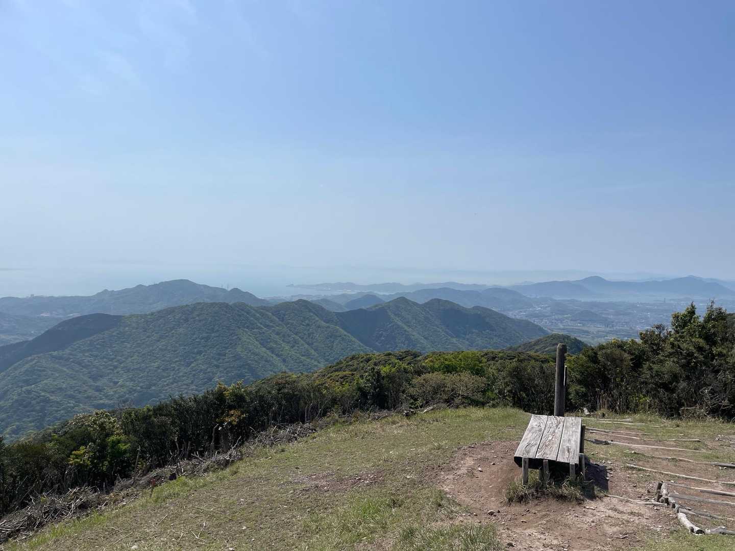 雌鋤先山-鋤先山-竜王山 縦走コースの写真