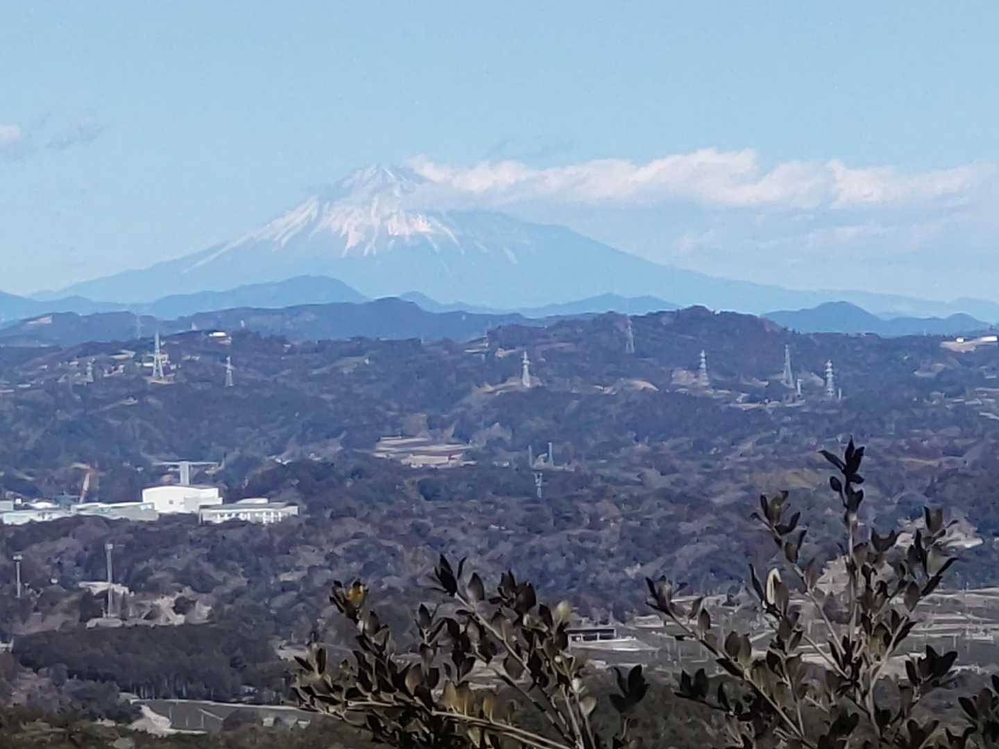 せっかく小笠神社まで戻ってきたので、もう一度富士山を撮影