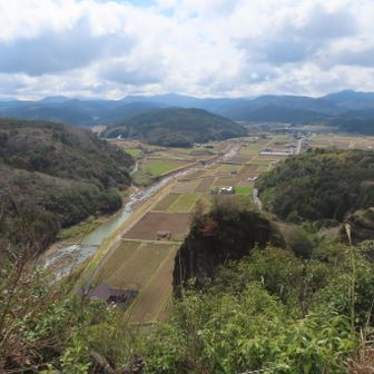 仙ノ岩展望台からの絶景😲
左手の由布岳は雲の中、宇佐七山方面も見えました☺