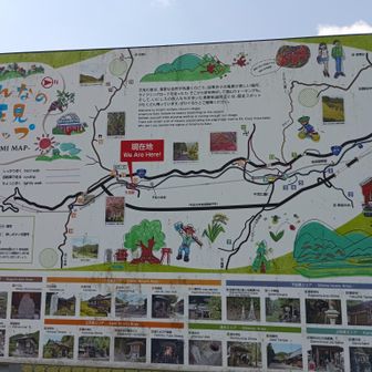 金剛山系の看板