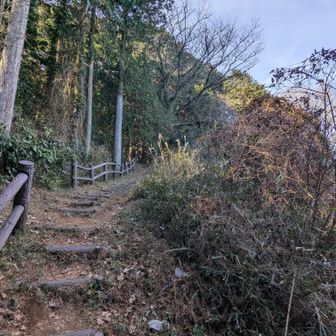階段を登ればつつじヶ丘の駐車場です🚙
駐車場は大晦日の午後とあって可成り駐車場台数が少なく50％に満たなかったです🚗
来年の2月から駐車場料金が上がる嫌な掲示もありました😰