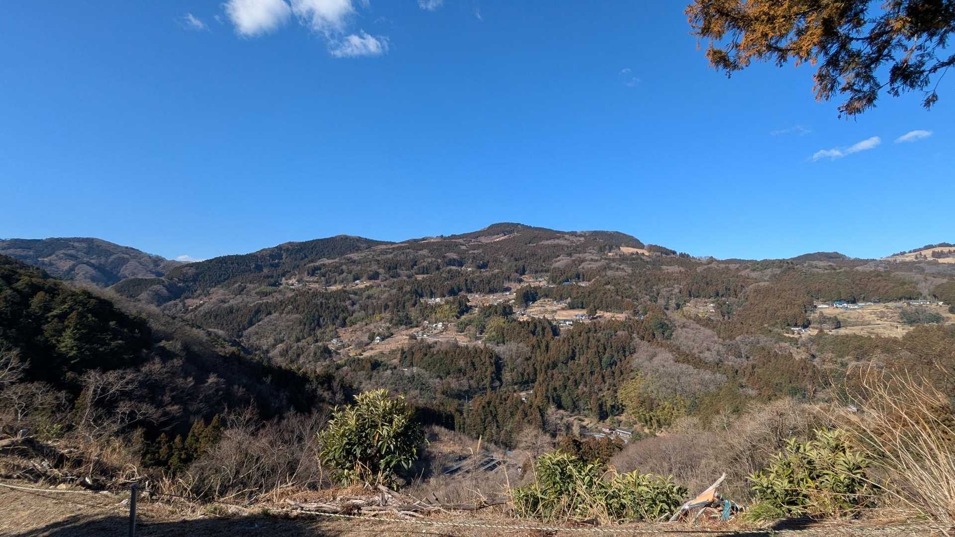 展望台の正面は大霧山✨️