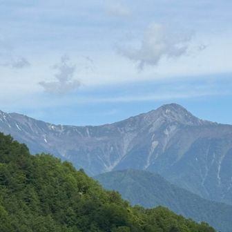 間ノ岳、北岳