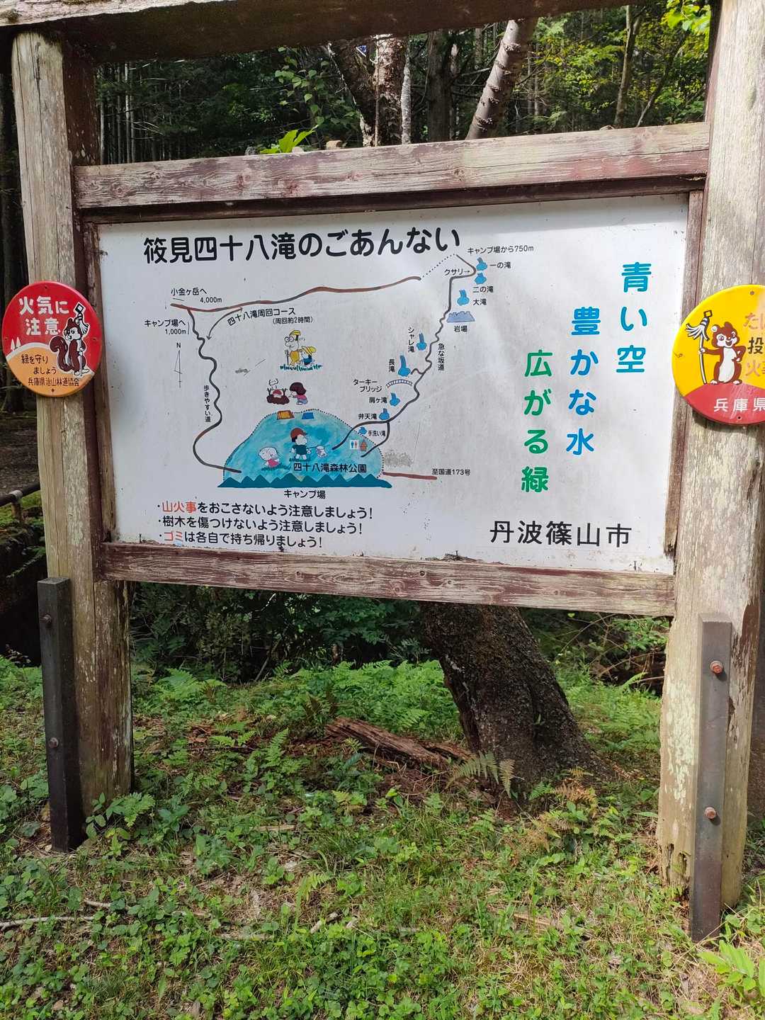 案内図。