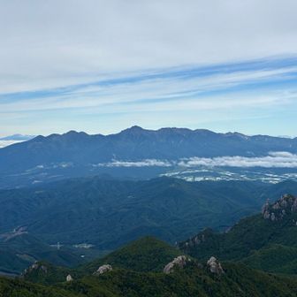 八ヶ岳、右手前に瑞牆山🪨⛰️
八ヶ岳⛰️旅行に行きたい😚