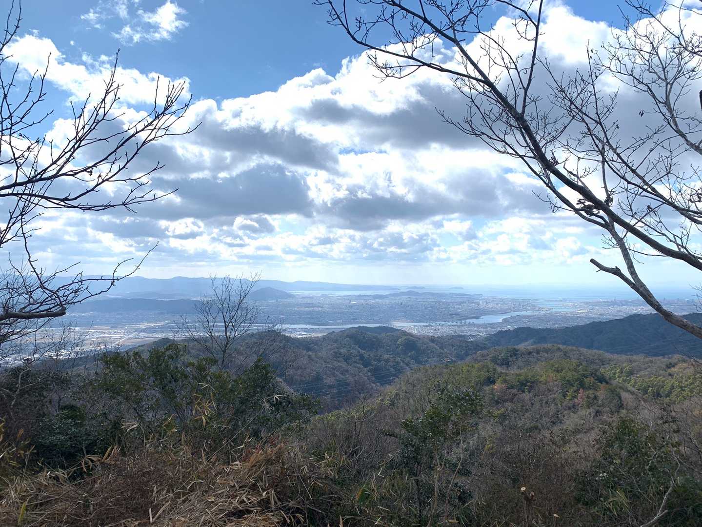 山中渓駅-山中関所跡-雲山峰-六十谷駅 縦走コースの写真