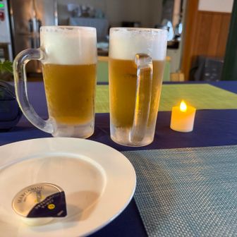 楽しみにしていた夕食
フレンチのフルコースの始まり
