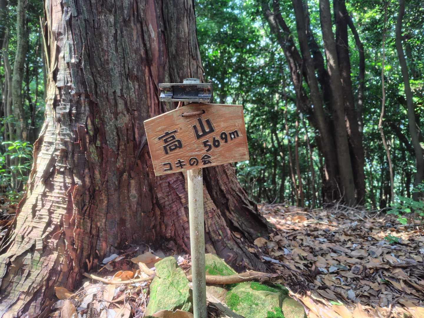 山頂標識