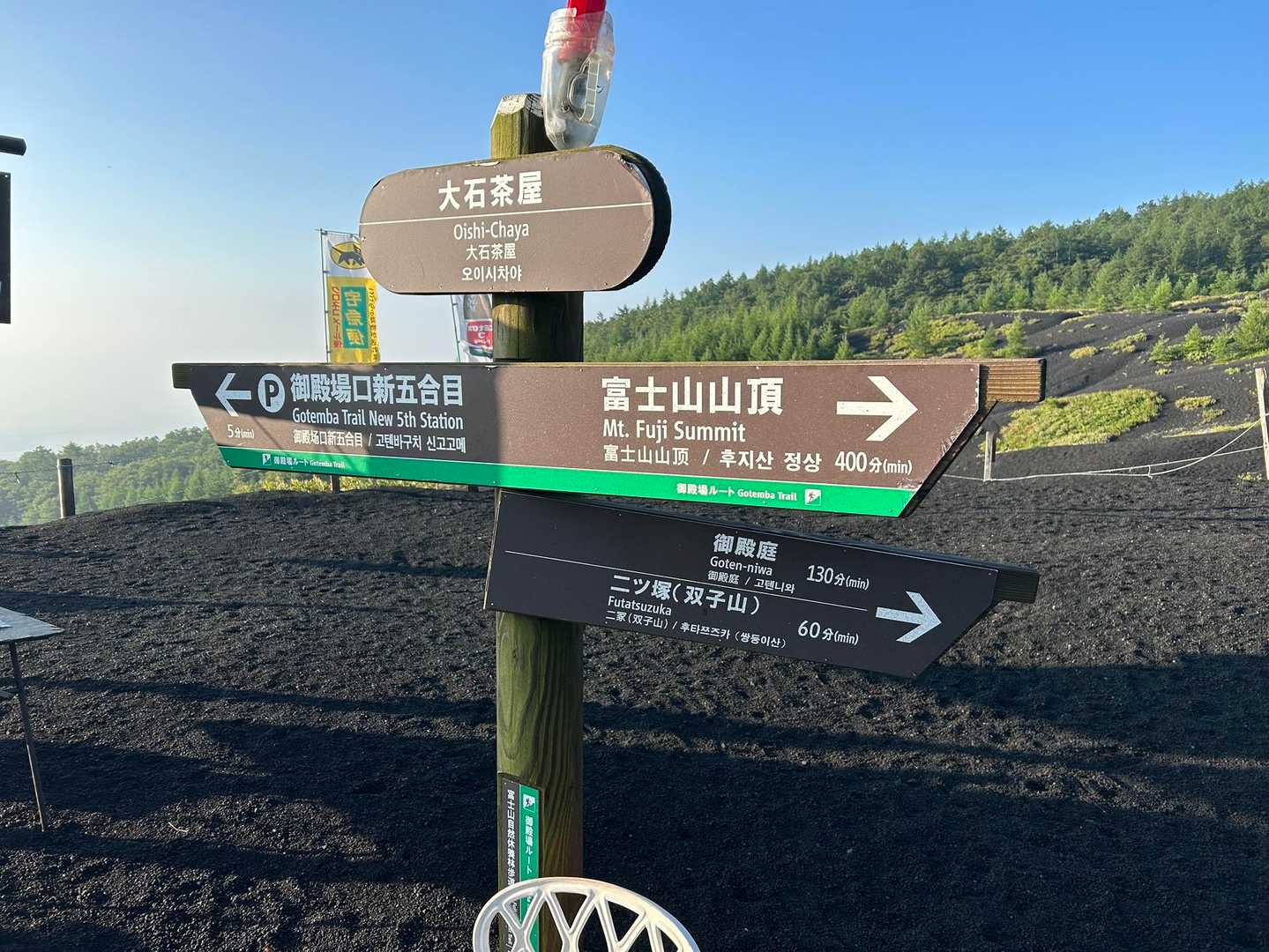 富士山山頂まではかなり有りますね！