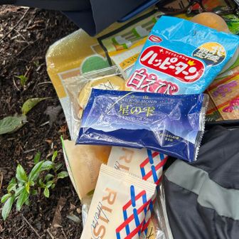 沢山お菓子を頂きお菓子。