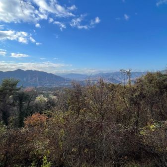 からの眺望

左手前に石老山、右に高尾から遠く大菩薩嶺まで見えます