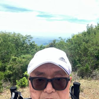 鳥羽湾をバックに記念自撮り🤳