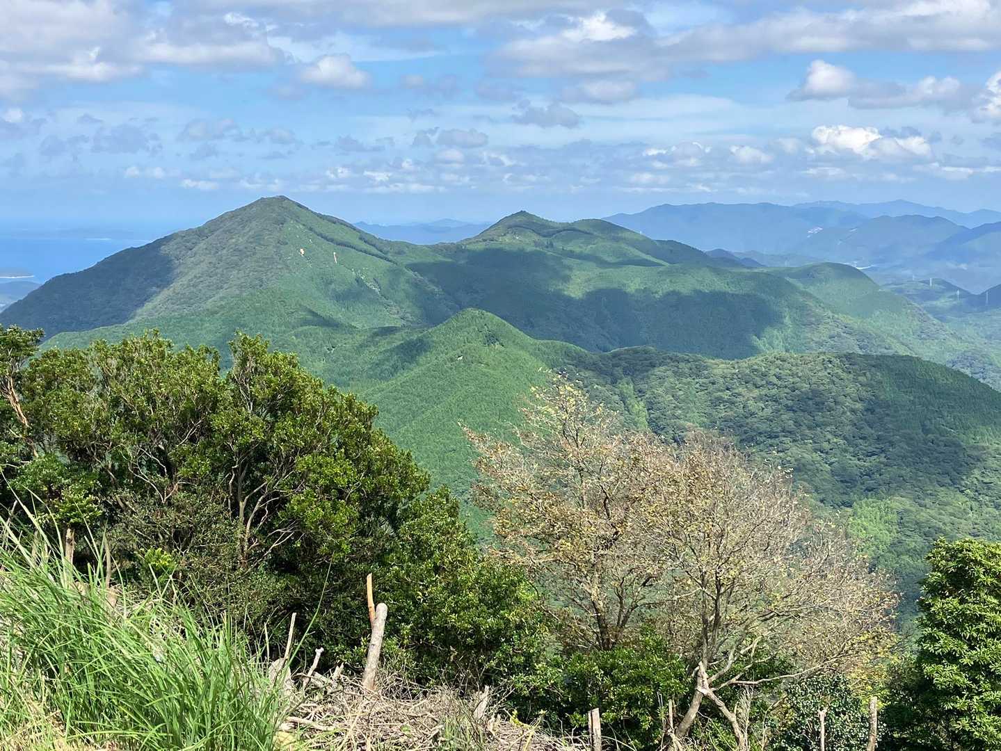 鬼ヶ城方向