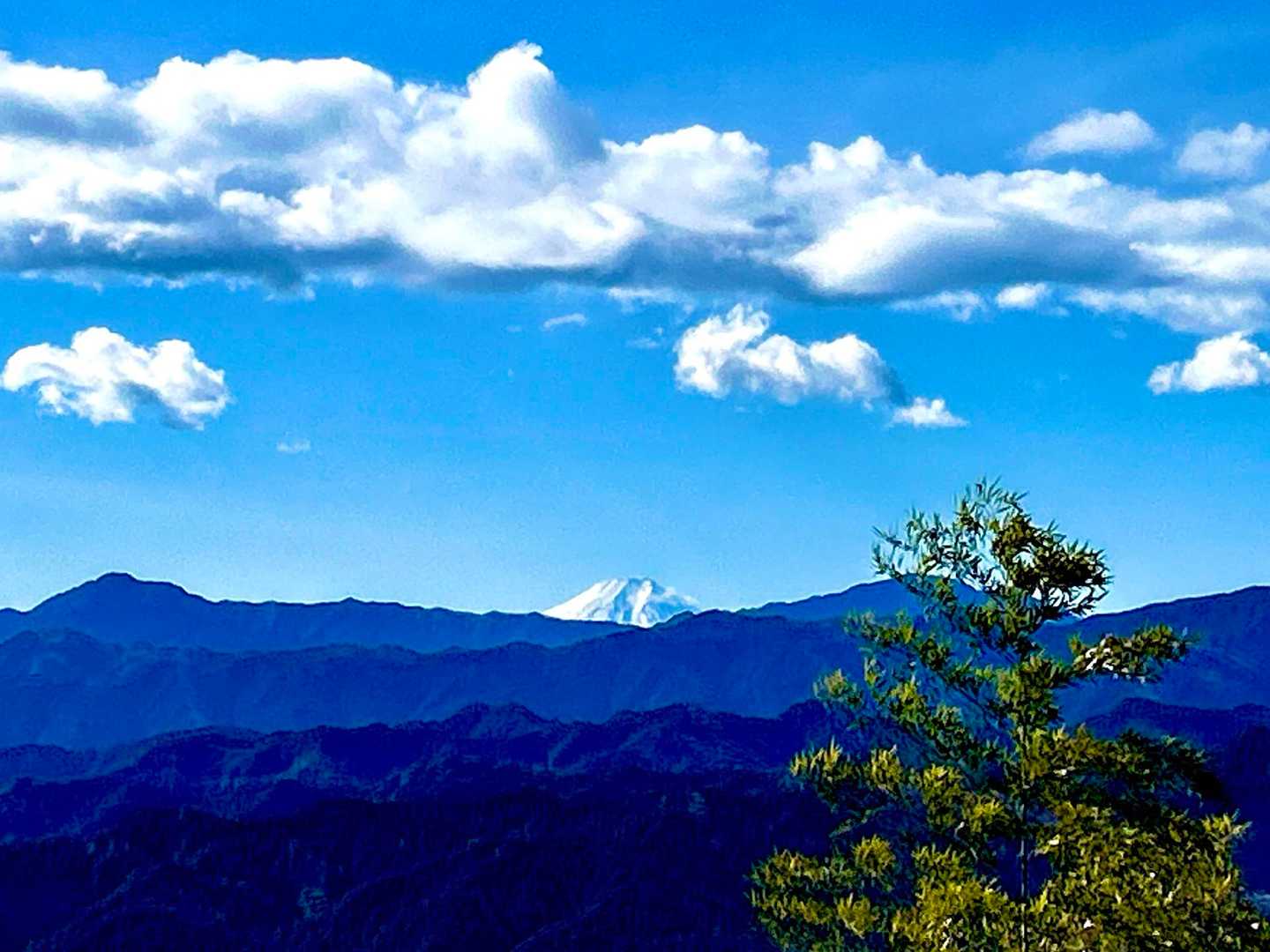 顔振峠からの富士山です♪
おっ平九郎茶屋は開いています👍