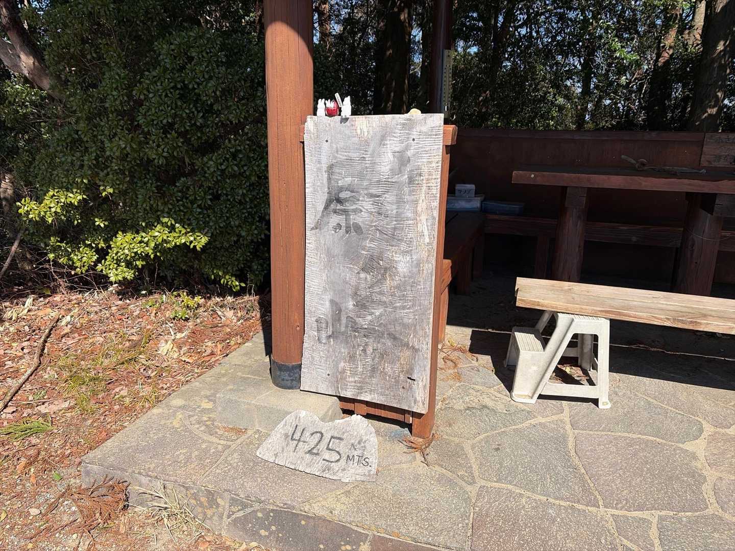 尉ヶ峰 往復コースの写真
