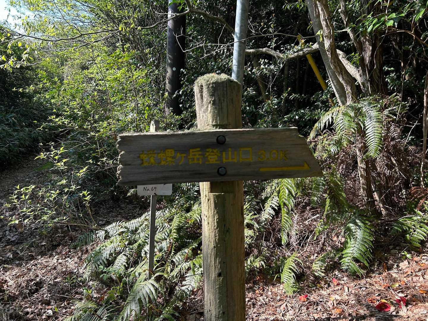 蠑螺ヶ岳登山口⛰️