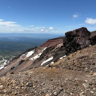 金庫岩まで来ましたー。
ここまで来れば山頂目指して頑張れます！