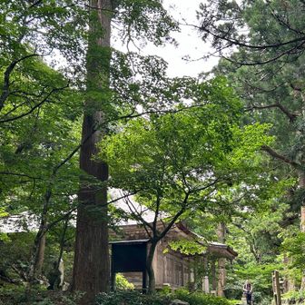 大山寺阿弥陀堂へ