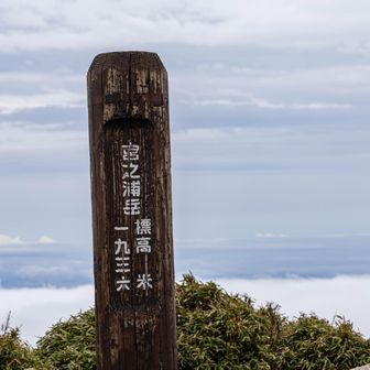登頂。景色が見える！