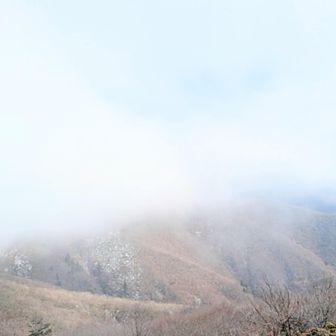 一瞬霧走る
霧が動けば 文句なしの「青空」だろう