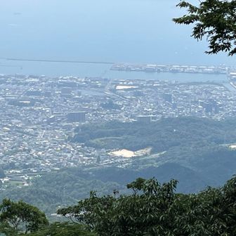 極楽寺展望台から