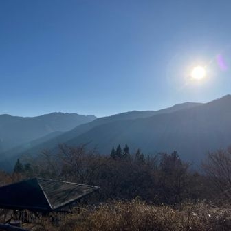 日もだいぶ西へ