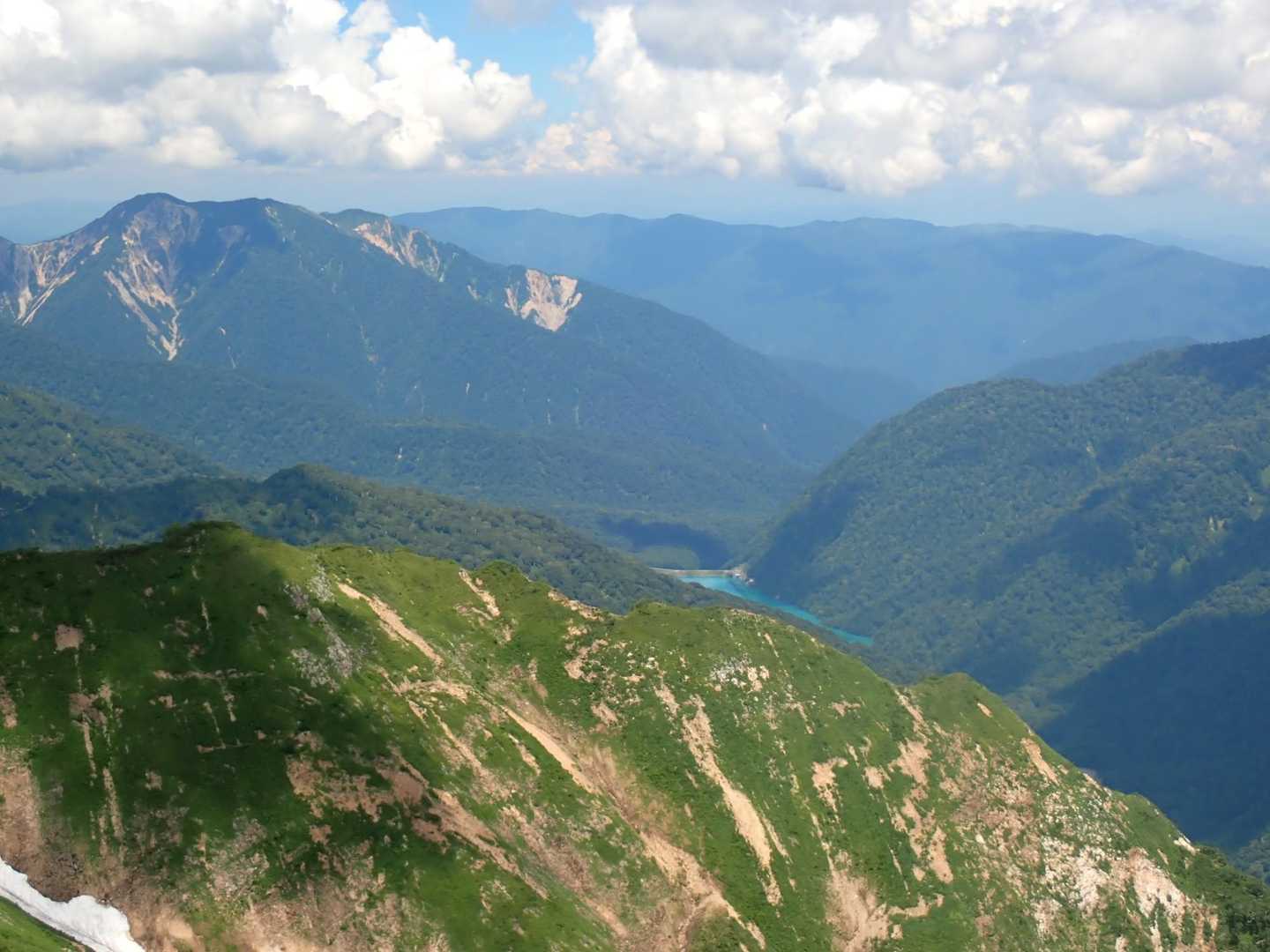 別当出合登山口-油坂ノ頭-別山 往復コースの写真